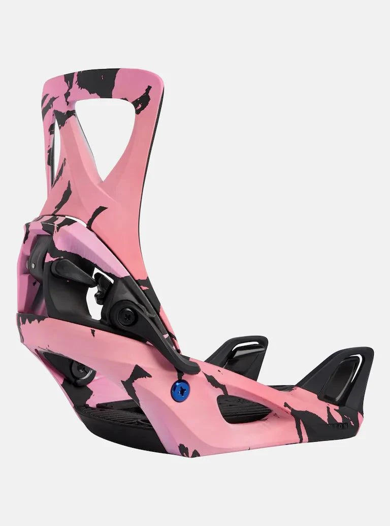 Burton Step-On 2023 Bindings Pink Small for splitboarding with Step On system.