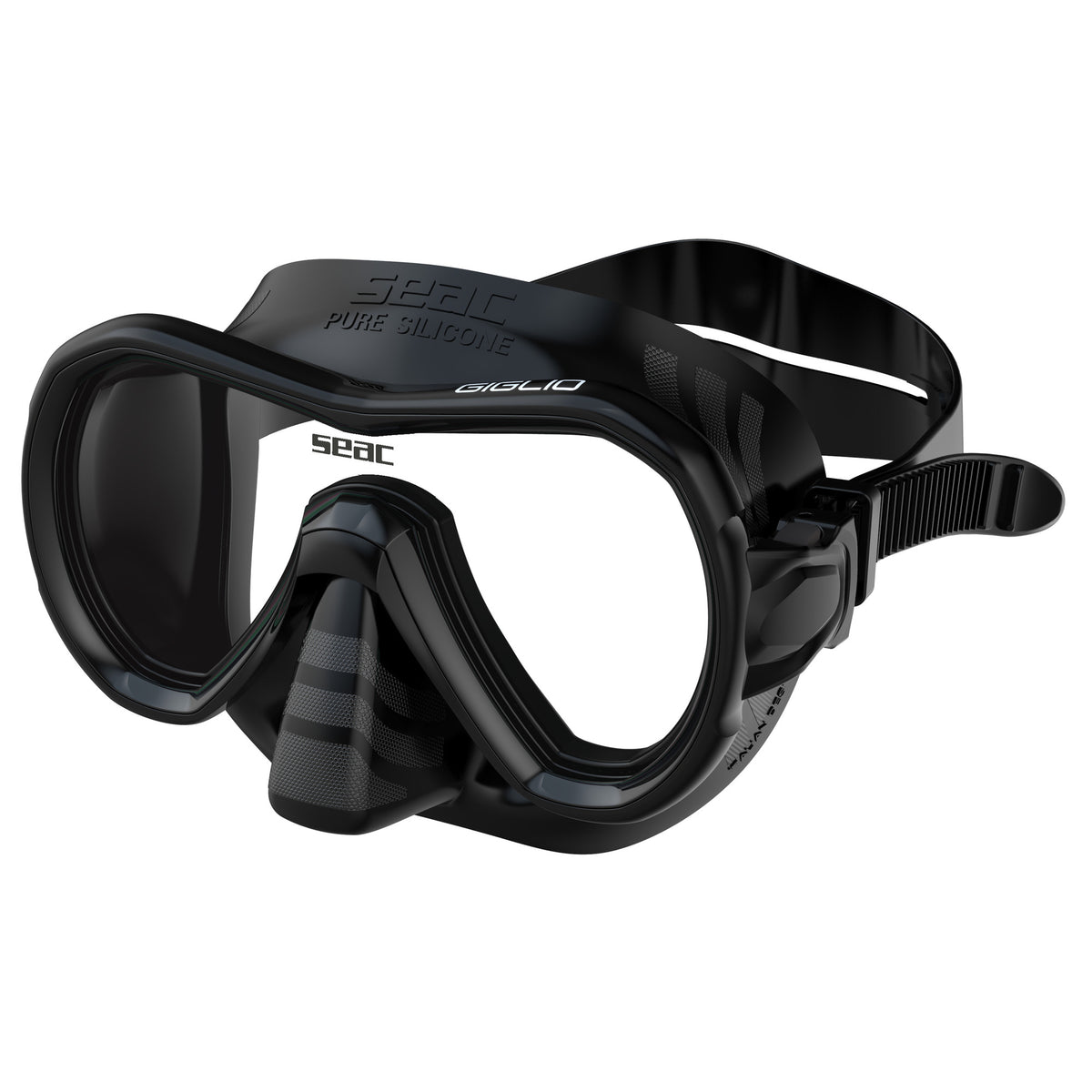 SEAC Mask Giglio S/Bl Black