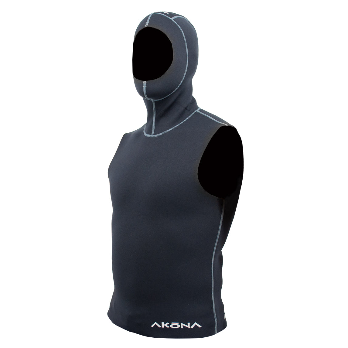 Akona 2mm Hooded Vest with Full Side Zip