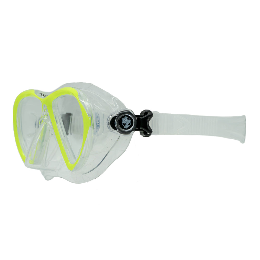 Akona Grand Cayman Two-Lens Mask - Yellow