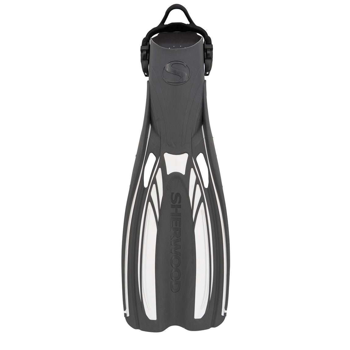 Sherwood Elite Open Heel Fins - White