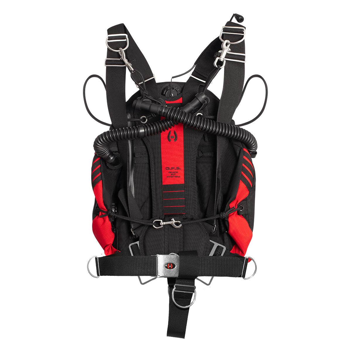 Hollis Katana 2 dual sidemount harness system with quick fit and dual bladder design for technical diving
