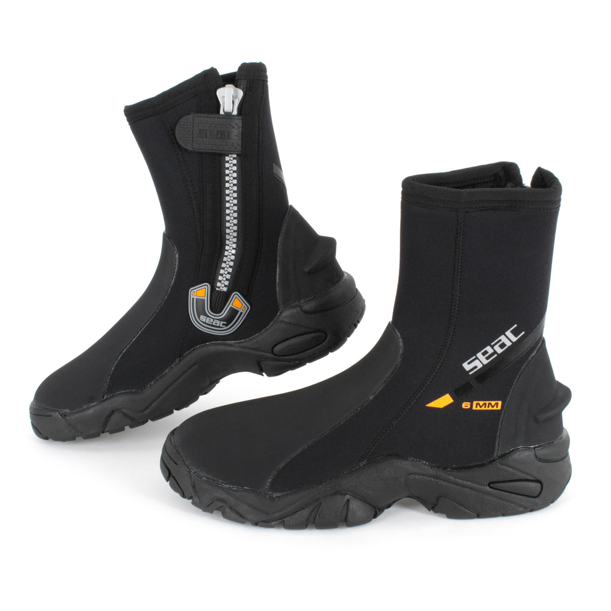 SEAC Socks Pro Hd W/Zip . 6 Mm