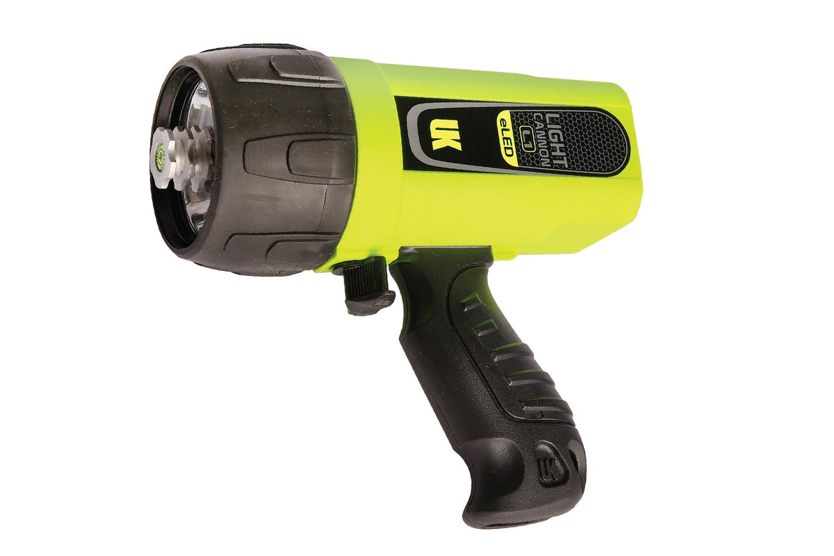 Underwater Kinetics Light Cannon eLED (L1), Pistol Grip, Safety Yellow