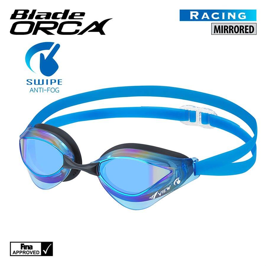 TUSA View SWIPE Blade ORCA (Mirrored) Swimming GoggleTUSA View SWIPE Blade ORCA (Mirrored) Swimming Goggle