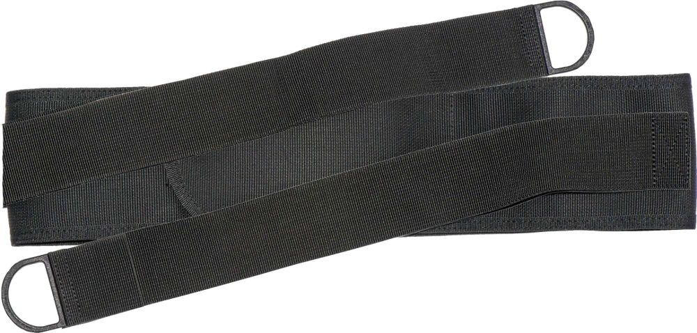 Cressi Cummerbund Type C black adjustable durable dive belt for BCD with D-rings