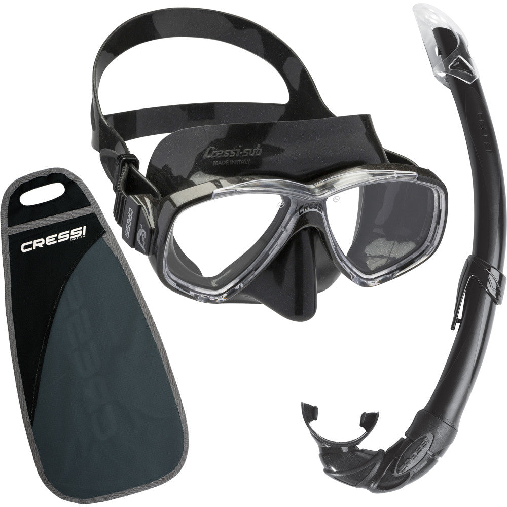 Cressi Perla & Mexico Mask & Snorkel Set
