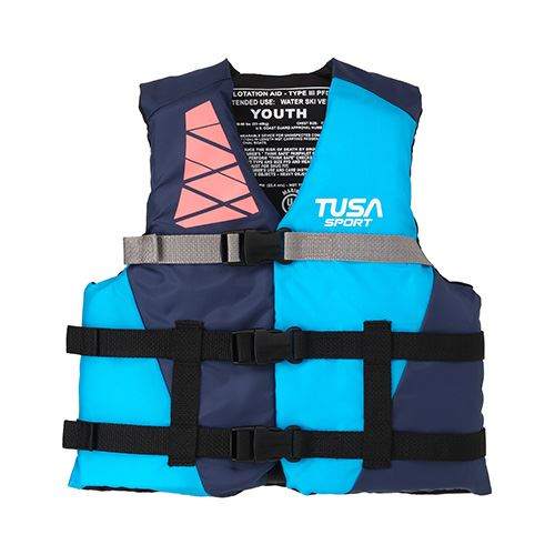 TUSA Sport Life Vest, Youth, USCG Approved, three buckle system.