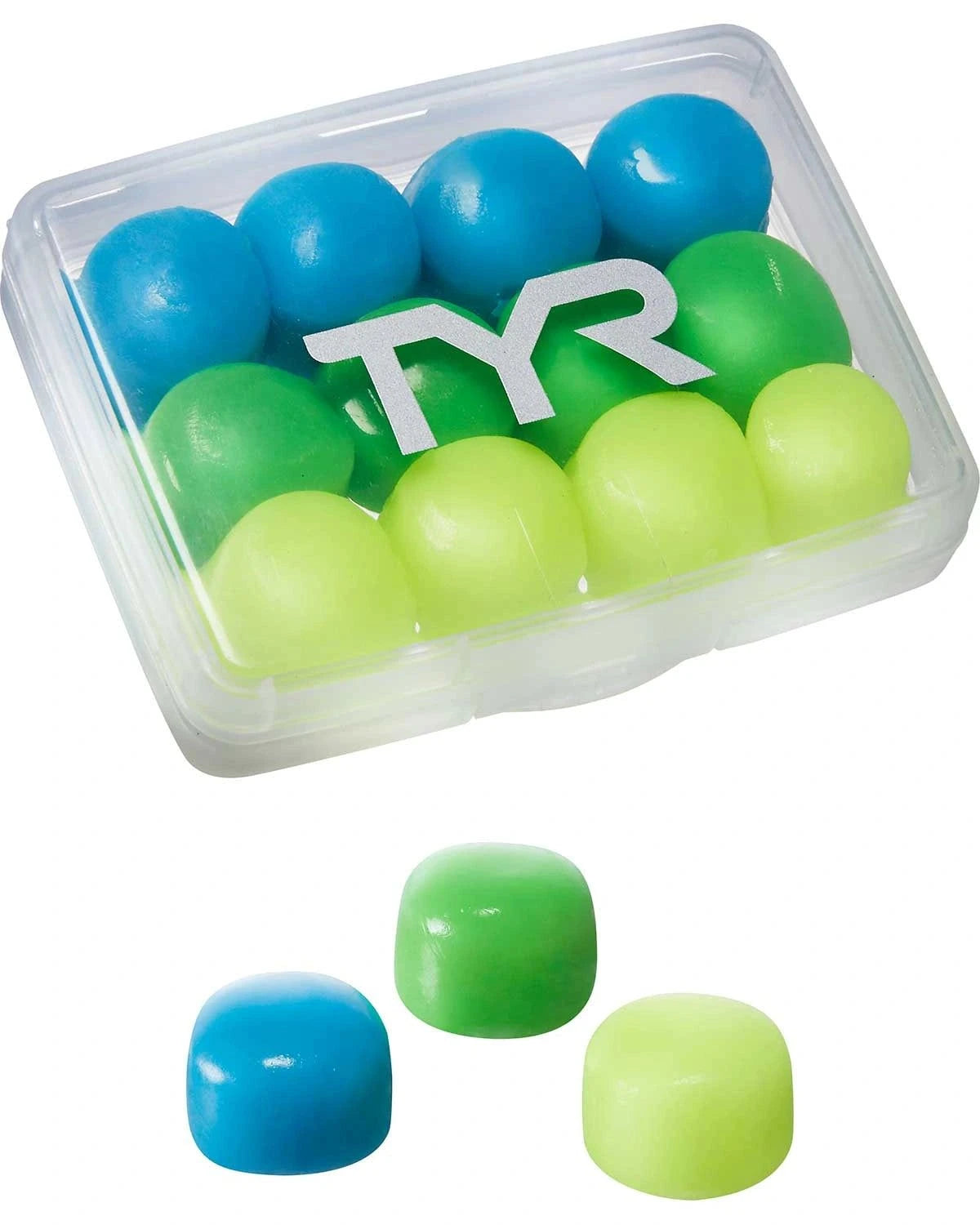 TYR 12 Pack Kid's Soft Silicone Ear Plugs, Ages 6 and under