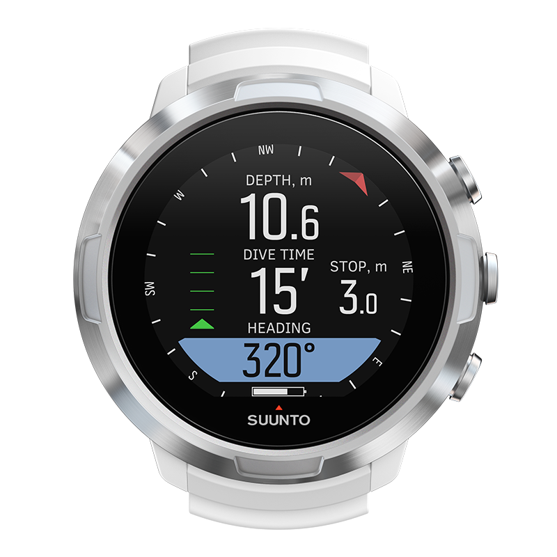 Suunto D5 Dive Computer - White