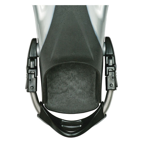 Tusa TA-81 spring straps for fins with stainless steel coil spring and rubber heel grip
