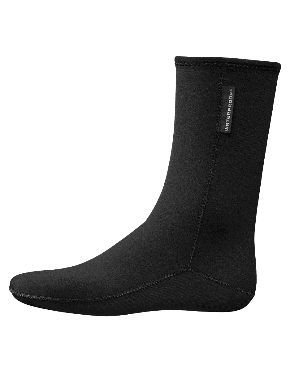 Waterproof B1 Socks black neoprene protective abrasion resistant with extra long stem