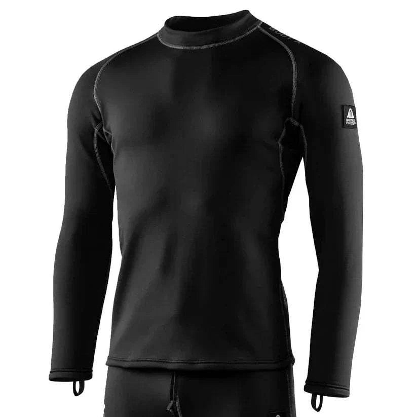 Men's Waterproof Body X undersuit top with hollow fibre insulation and thumb loops