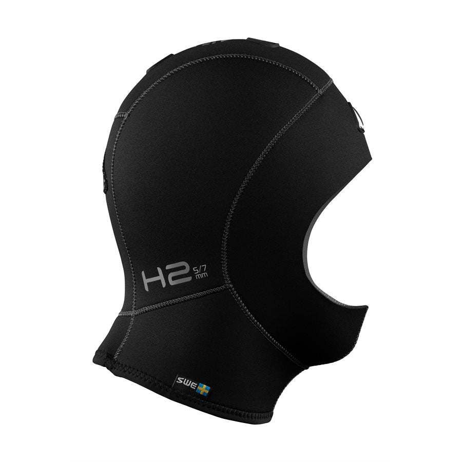 Waterproof H2 5/7MM Hood with 3D shape, venting system, and glideskin seals