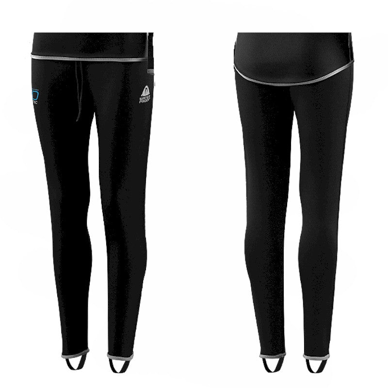 Waterproof Meshtec 3D Undergarment Pants for ladies with breathable mesh and snug fit for warm dry dives