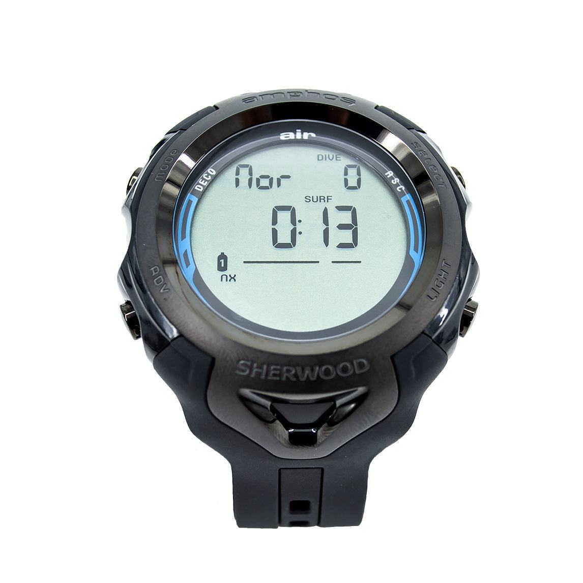 Sherwood Amphos Air 2Sherwood Amphos Air 2.0 Wrist Dive Computer W/Transmitter