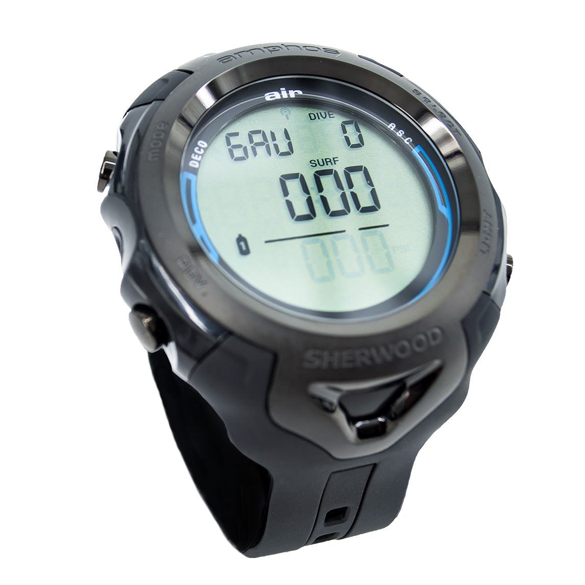 Sherwood Amphos Air 2Sherwood Amphos Air 2.0 Wrist Dive Computer W/Transmitter