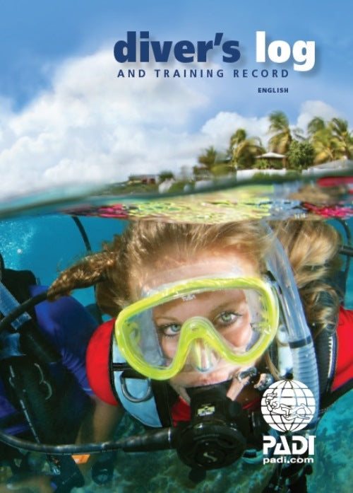Padi Logbook Divers LogPadi Logbook Divers Log and Training Record, Blue