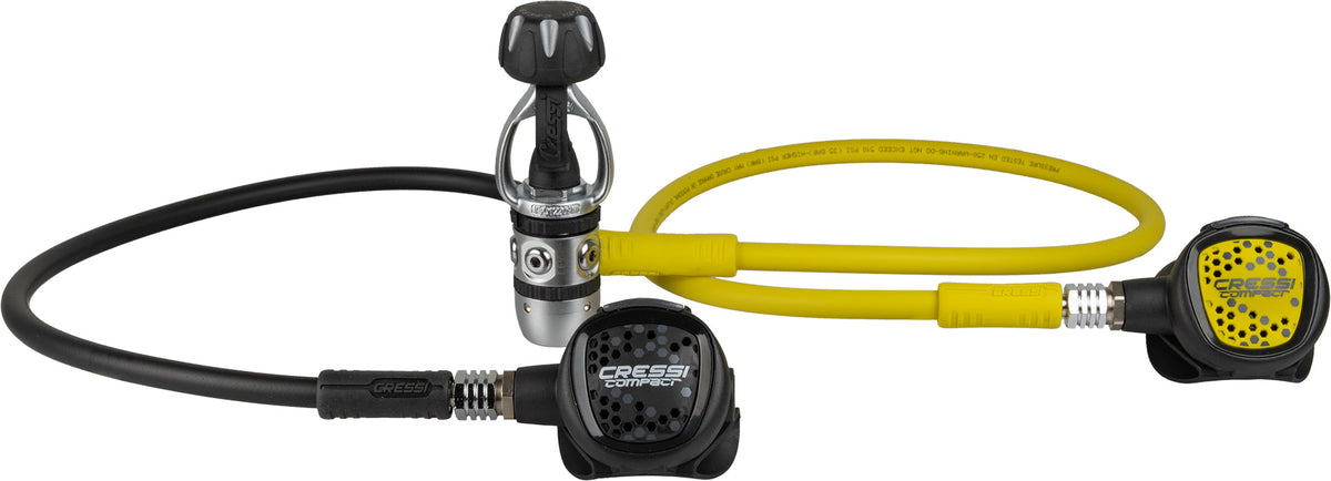 Cressi AC2 / Compact + Octopus Compact Regulator & Octopus Set