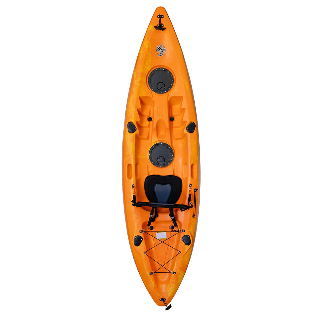 Akona Fury Single Kayak - Yellow/Orange