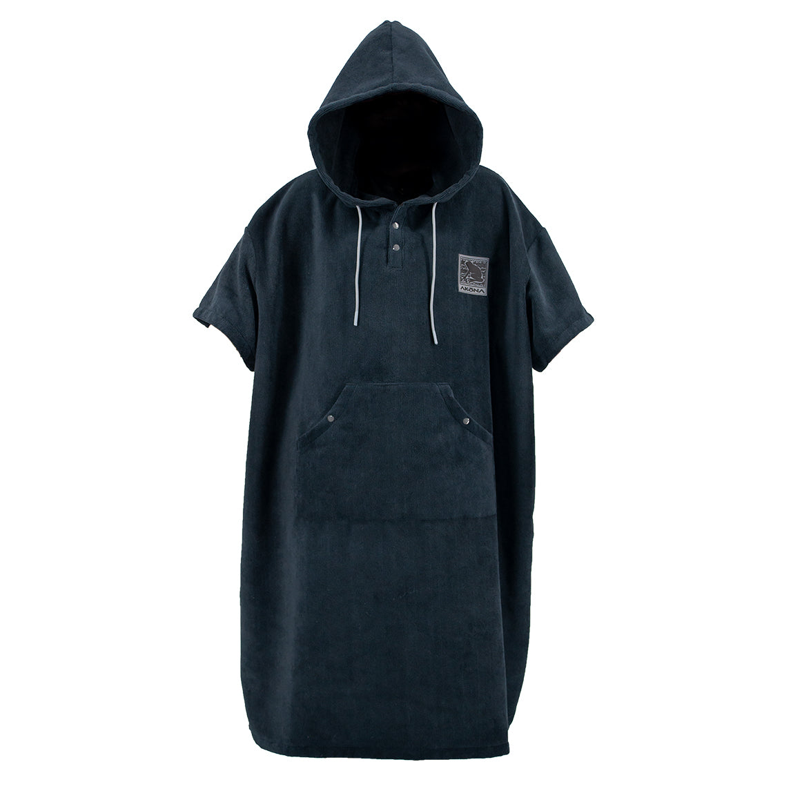 Akona Tulum Microfiber Changing Poncho - Black