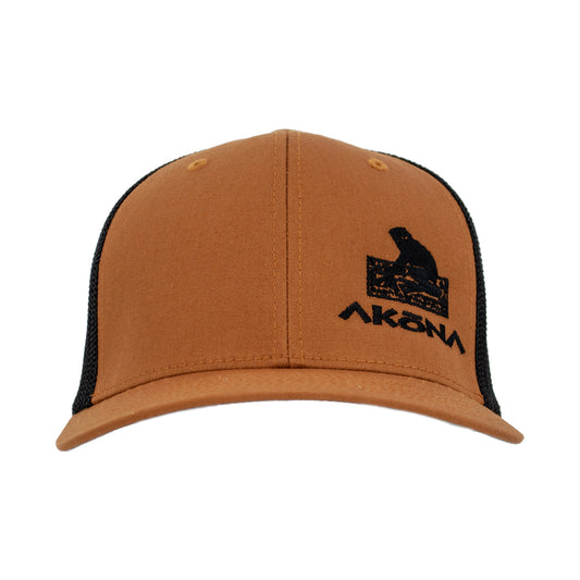 Akona FLEXFIT Cap - Black/Caramel