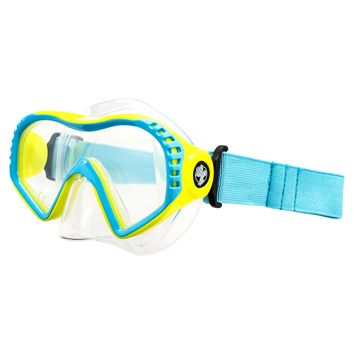 Akona Joey Mask - Blue/Neon Green