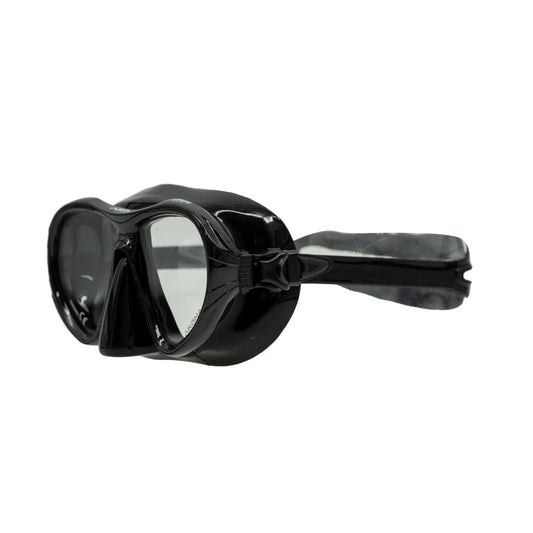 Akona Cayman Brac Two-Lens Mask - Black Silicone