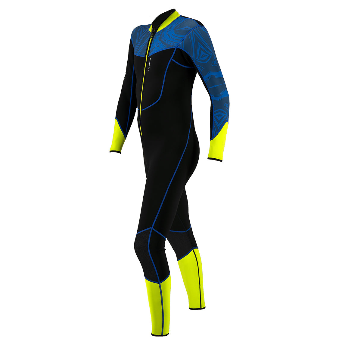 Akona Men's Tropic Line 3/2mm Front Zip Full Suit