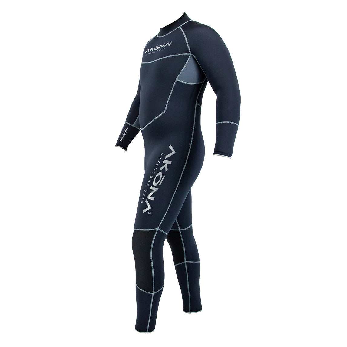 Akona Men's Classic Line 7mm Back Zip Full Suit
