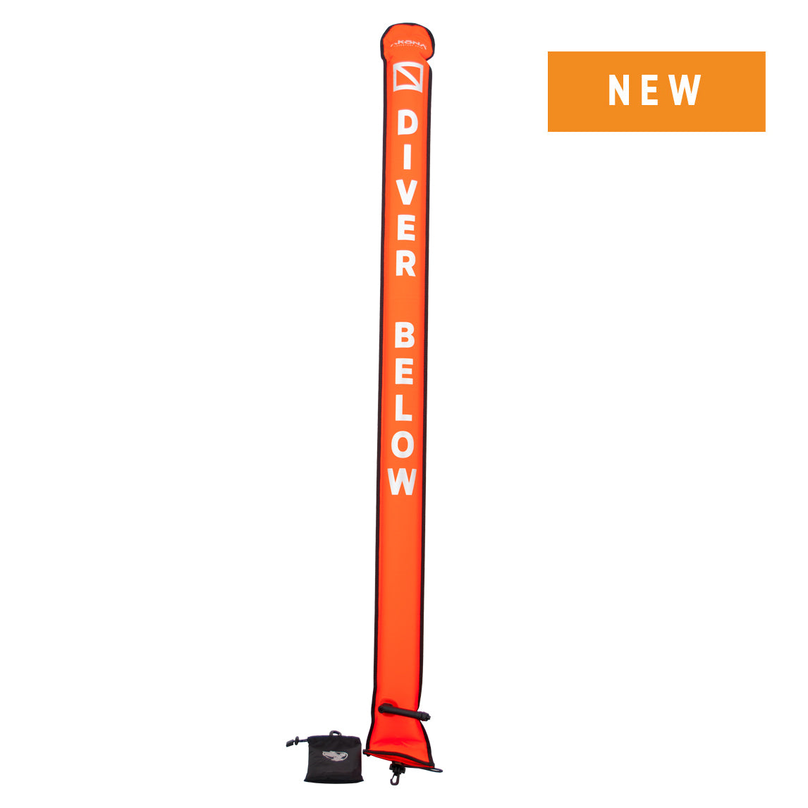 Akona 6 ft Surface Marker Buoy - Orange