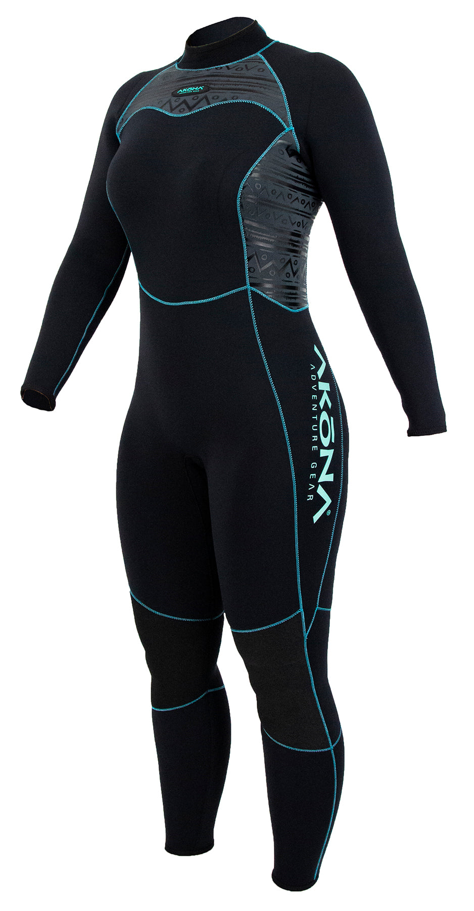 Akona Women's Classic Line 7mm Back Zip Full Suit