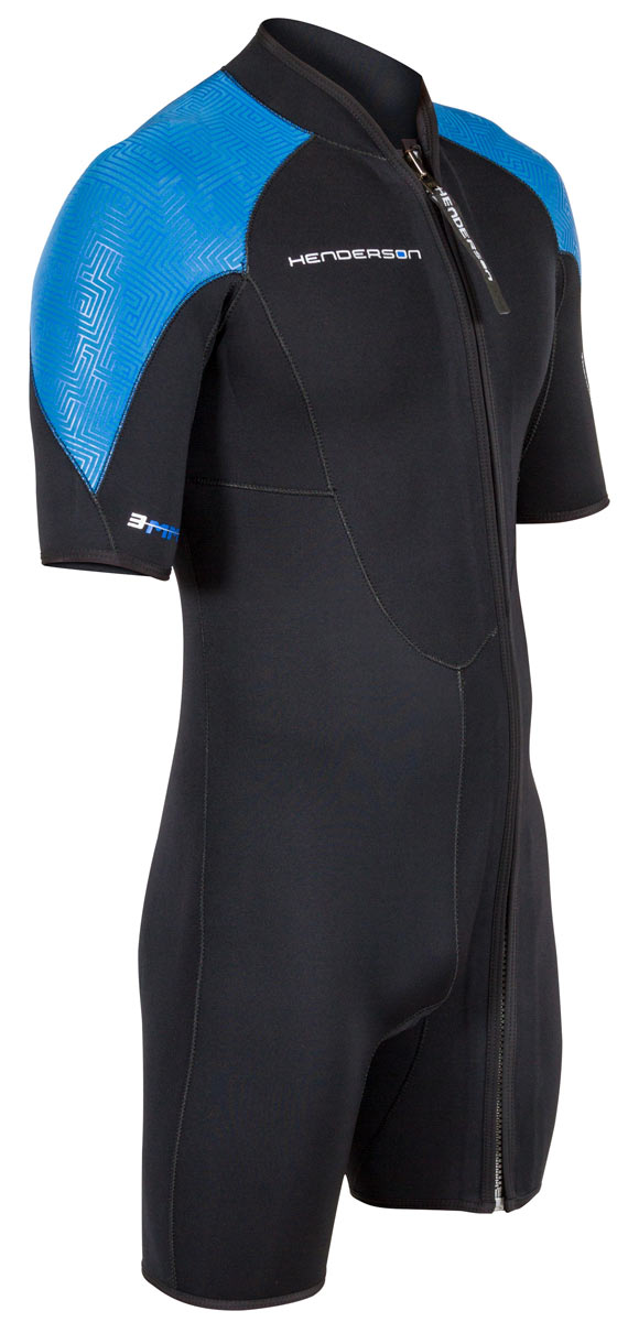Henderson Men's 3mm Thermoprene Pro Front Zip Shorty