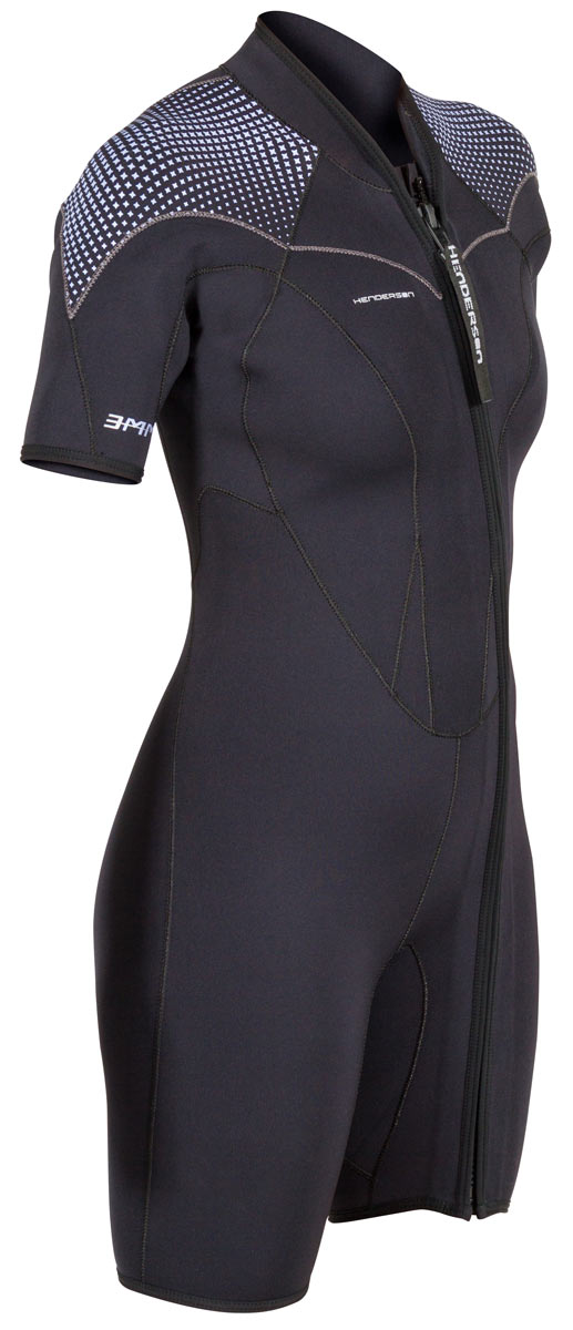 Henderson Women's 3mm Thermoprene Pro Front Zip Shorty