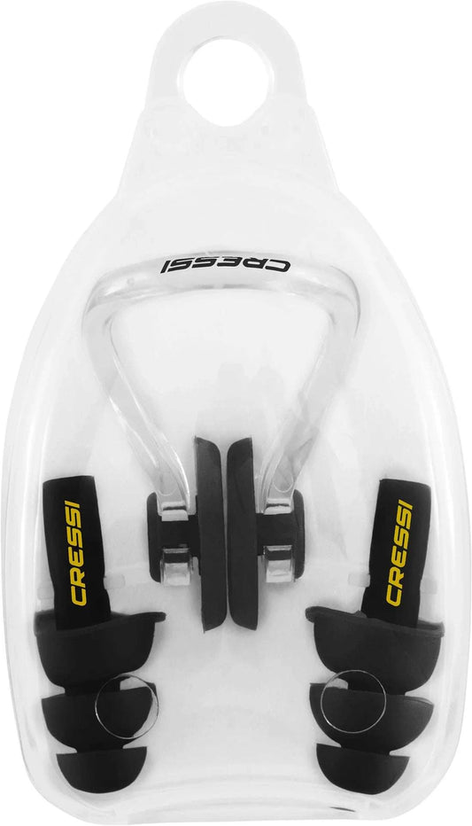 Cressi Aqua Kit, Nose clip + earplugs