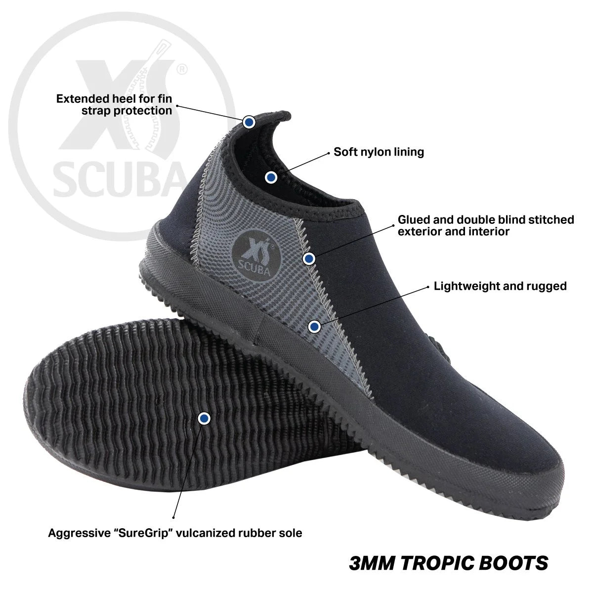 XS Scuba 3 mm Tropic