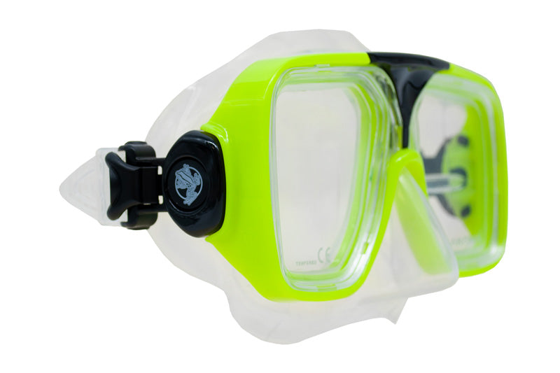 Akona Breeze Mask with QD Buckle - Yellow