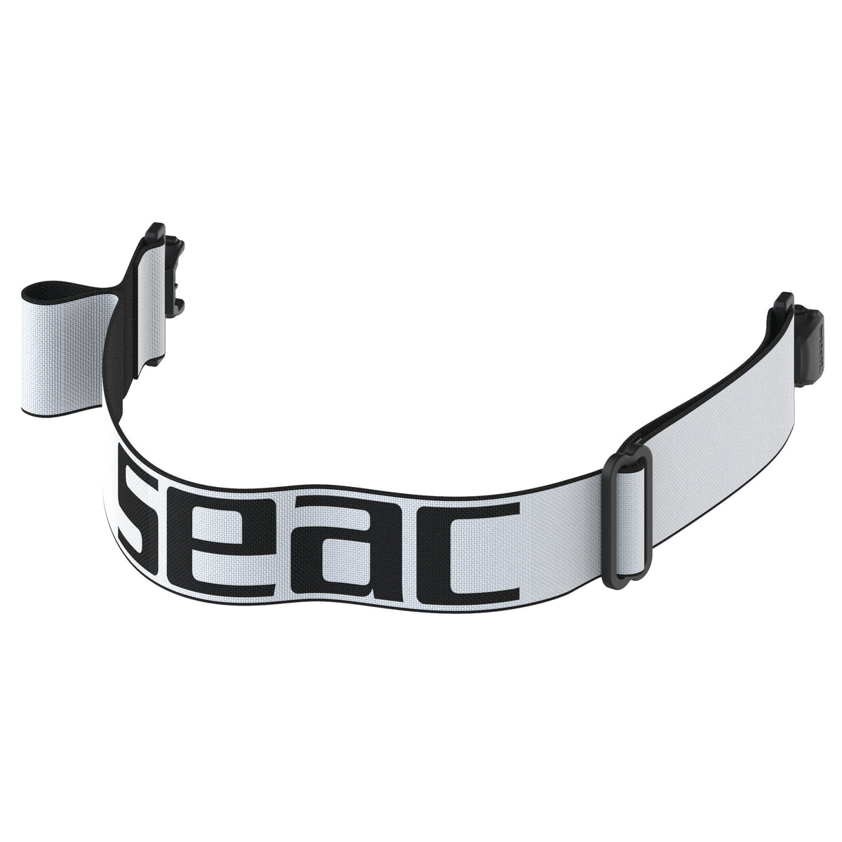 SEAC Flex Fabric Strap With Buckles Black For Masks Icona, Ajna, Appeal, Symbol, Raptor, Eagle