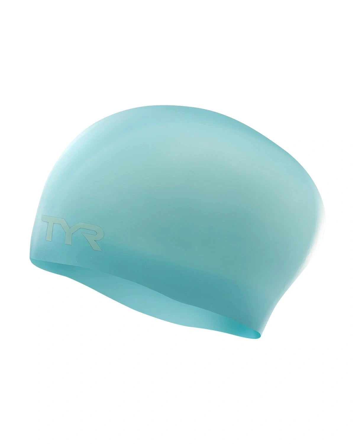 TYR ADULT LONG HAIR SILICONE WRINKLE-FREE SWIM CAP BlackTYR ADULT LONG HAIR SILICONE WRINKLE-FREE SWIM CAP Black