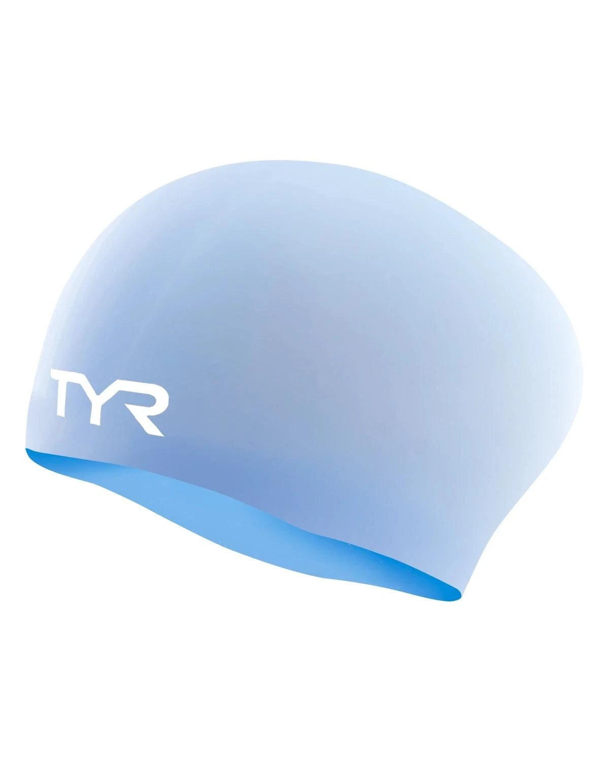 TYR ADULT LONG HAIR SILICONE WRINKLE-FREE SWIM CAP BlackTYR ADULT LONG HAIR SILICONE WRINKLE-FREE SWIM CAP Black