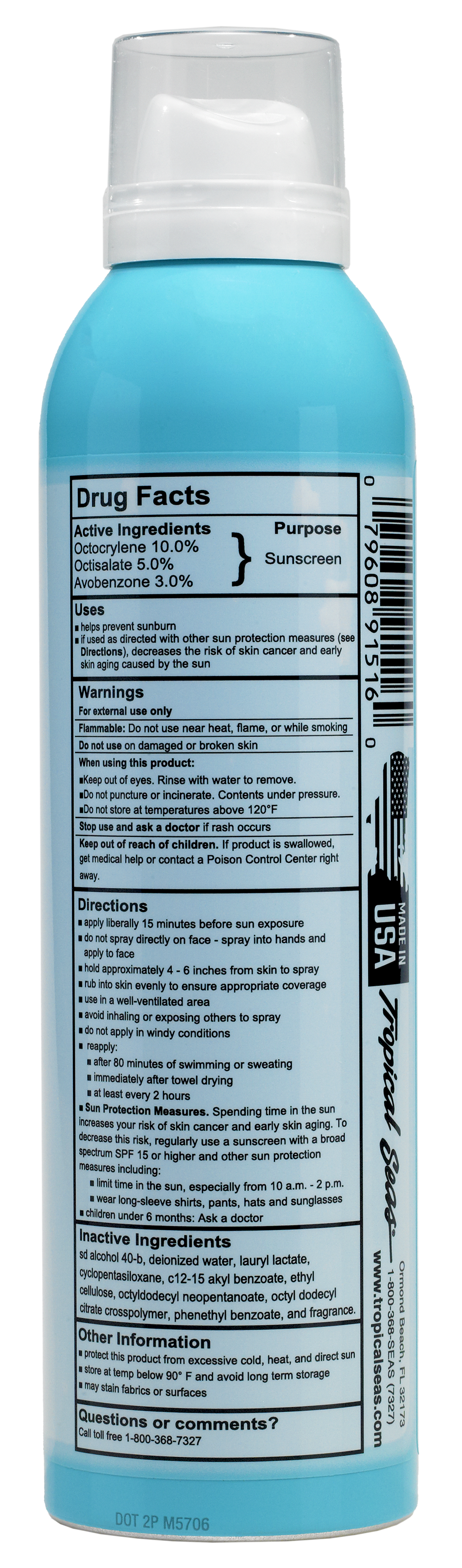 Land Shark® Broad Spectrum Continuous Spray SPF 50 Sunscreen 6oz
