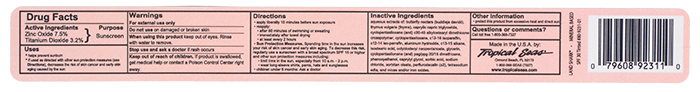 Land Shark® Tinted Zinc Mineral Based Sunscreen SPF 30 1.5oz Jar