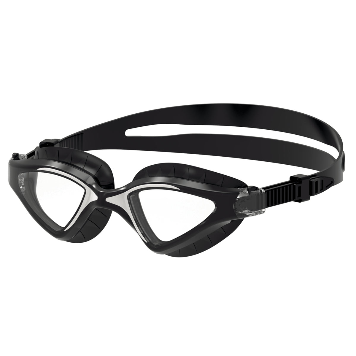 SEAC Swimming Googles Lyn Black Lenses