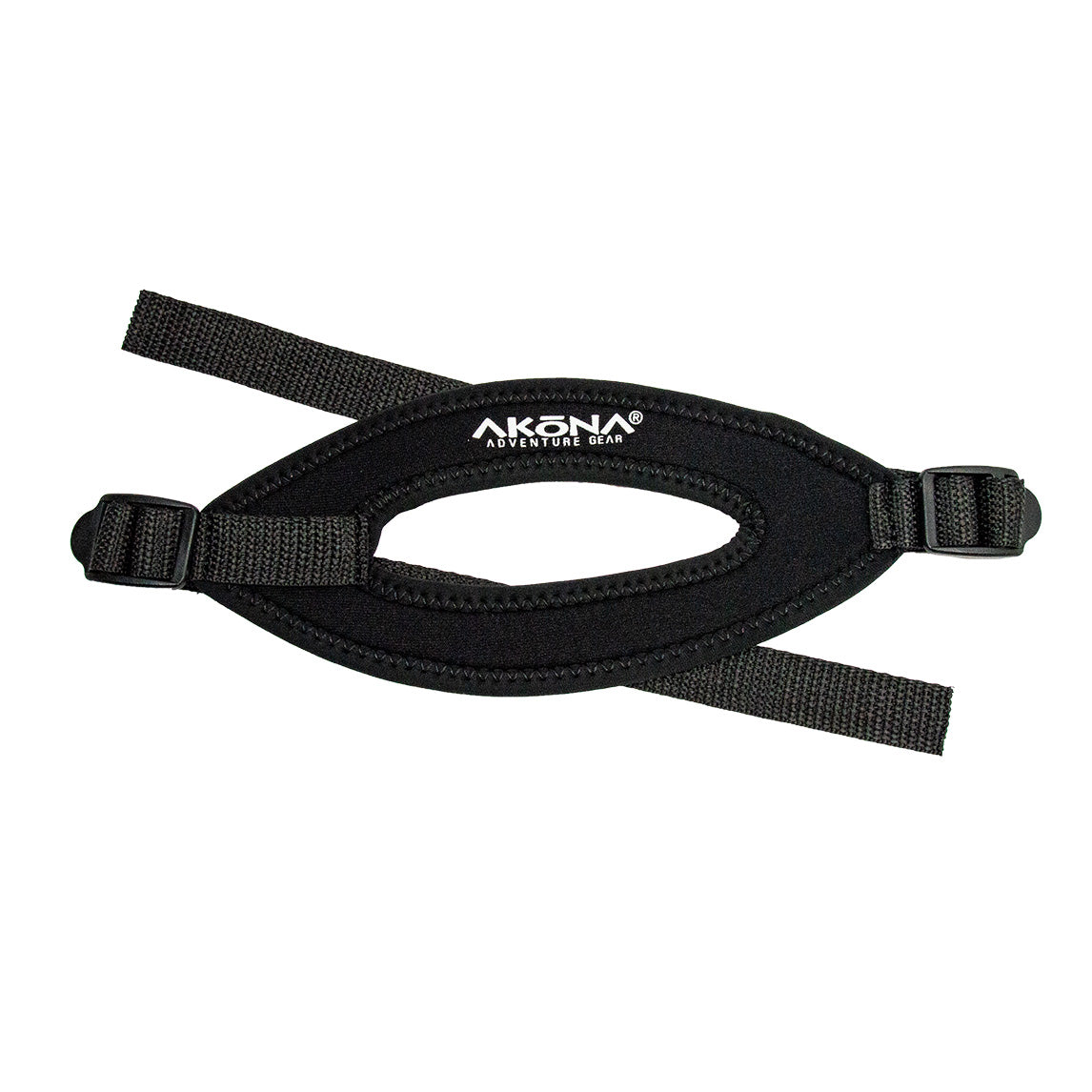 Akona Neoprene Mask Strap - Black