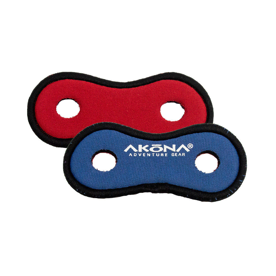 Akona Neoprene Snorkel Keeper - Aqua Blue/Red