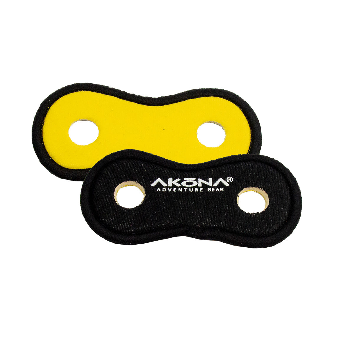 Akona Neoprene Snorkel Keeper - Black/Yellow
