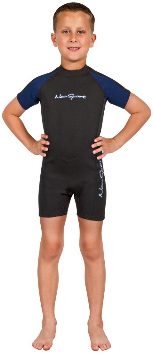 Neo Sport Children’s 2mm Back Zip Shorty