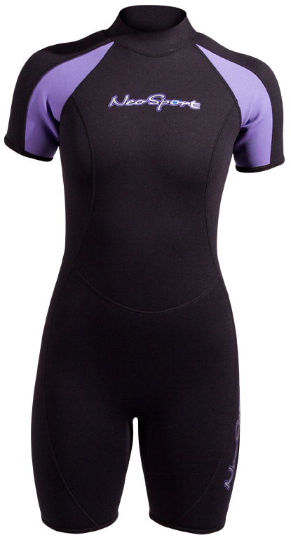 Neo Sport 3MM Women’s Neoprene Backzip Shorties