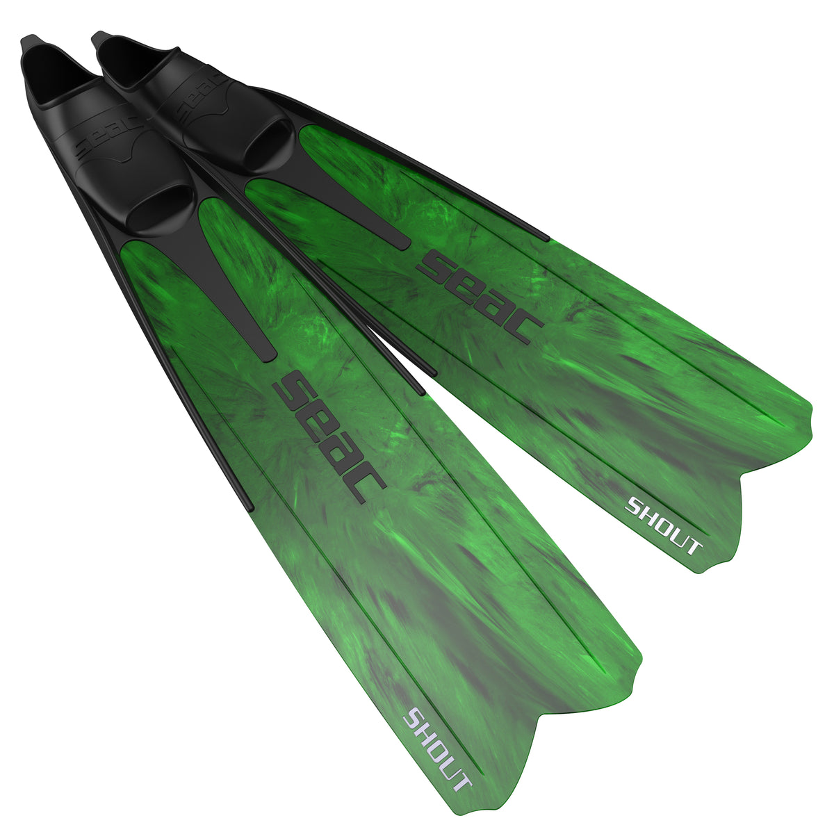SEAC Fins Shout S700 Camo Green