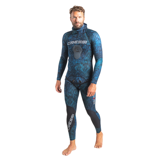 Cressi Tokugawa 2-pcs Nylon w/Hood 2 mm Wetsuit